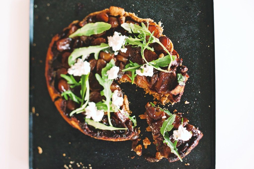 Pureharvest. Shallot Tart Tatin