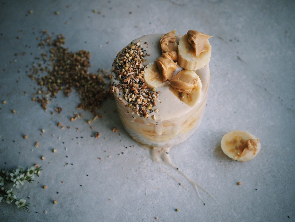 Peanut Butter Smoothie Bowl // Pureharvest
