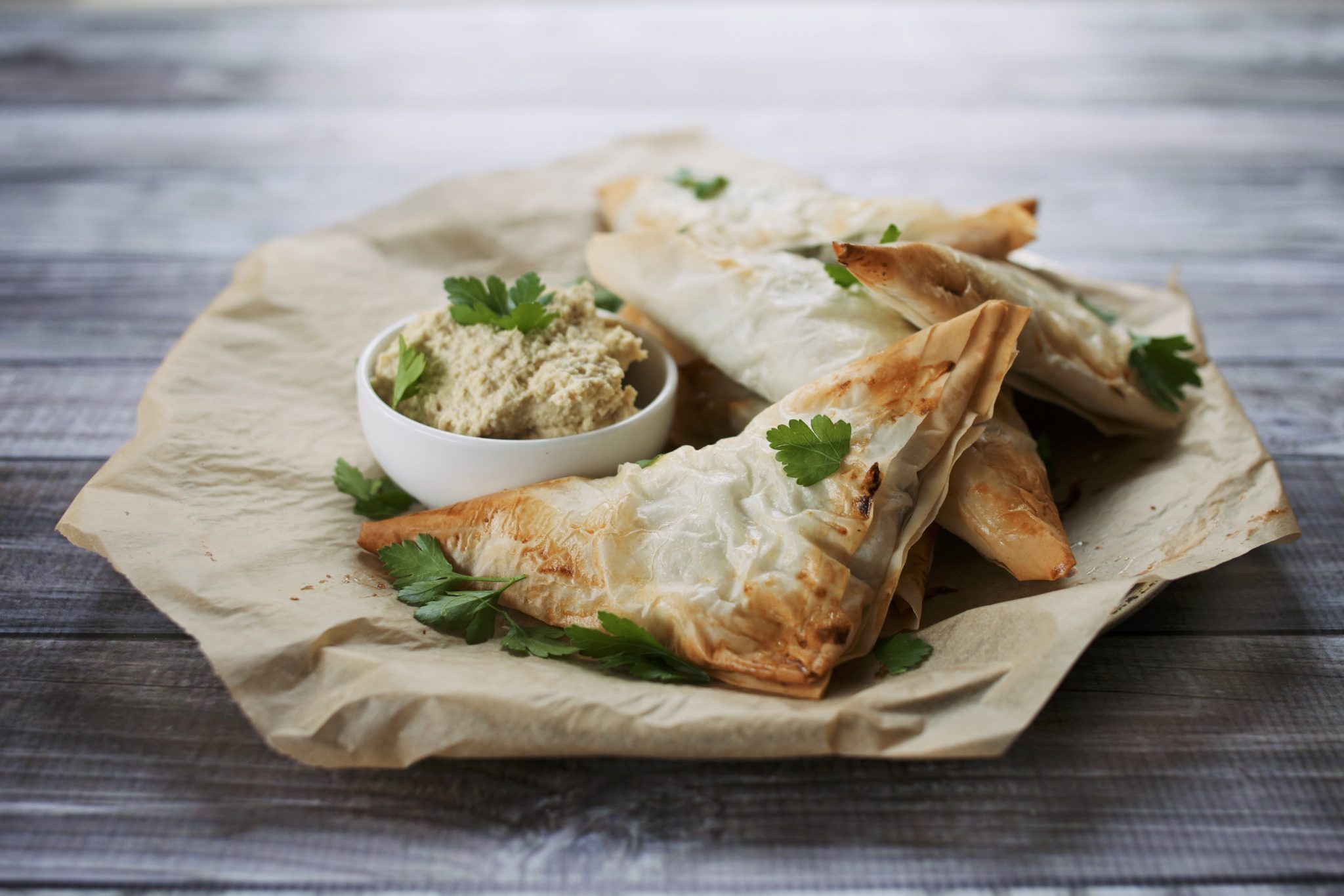 vegan-ricotta-spinach-parcels