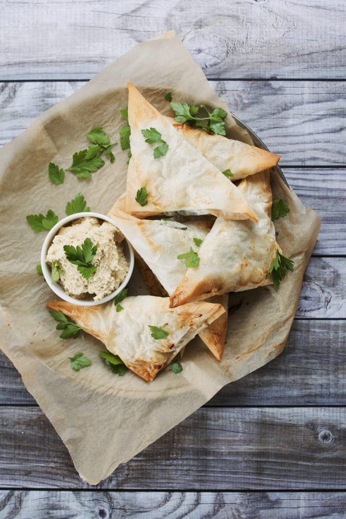 Vegan Ricotta & Spinach Parcels