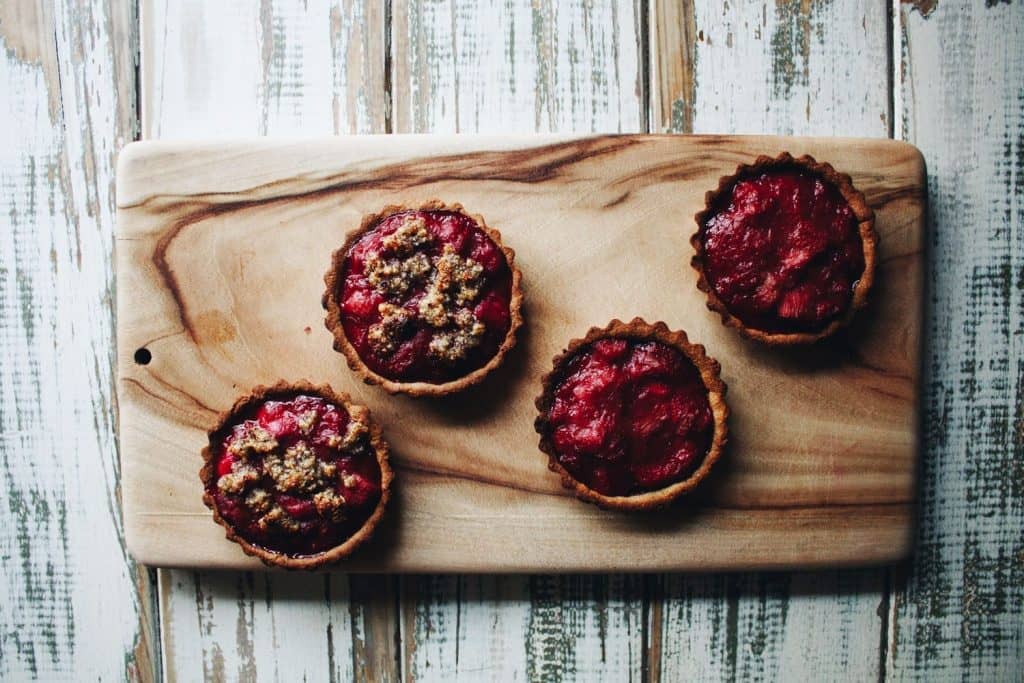 Rhubarb Tartlets