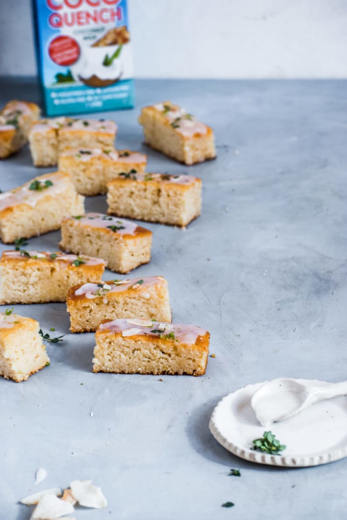 Lime and Coconut Bars