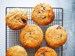 Peanut Butter Choc Chip Cookies