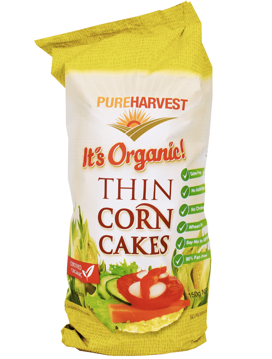 Organic Corn Cakes PureHarvest