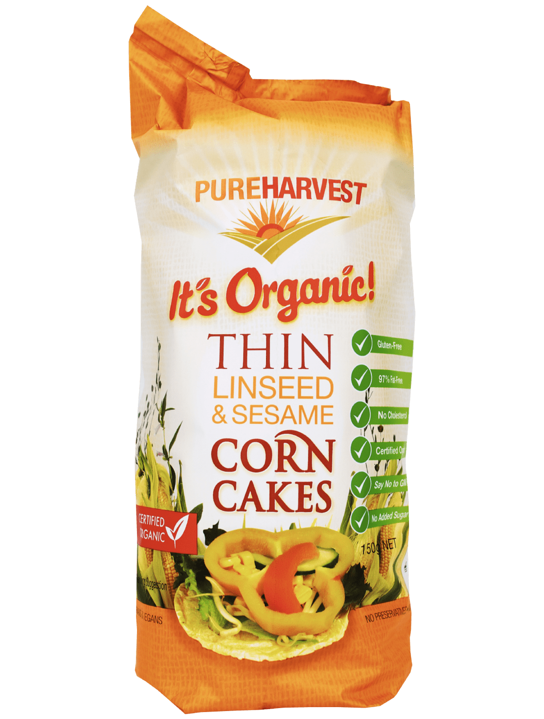 Organic Corn Cakes PureHarvest