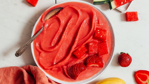 strawberry-sorbet