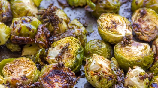 maple-and-tamari-glazed-brussels-sprouts