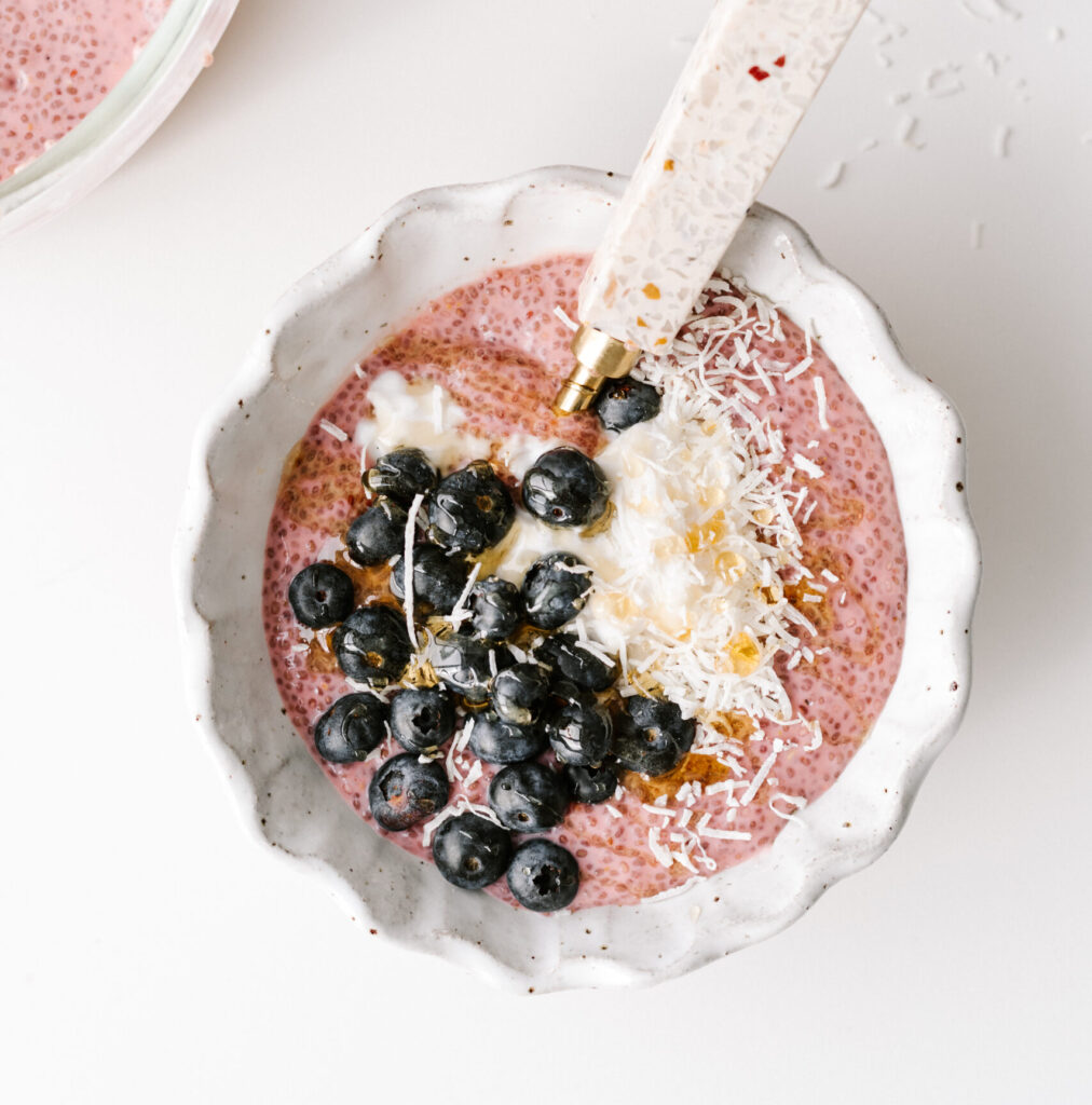 strawberry-chia-pudding