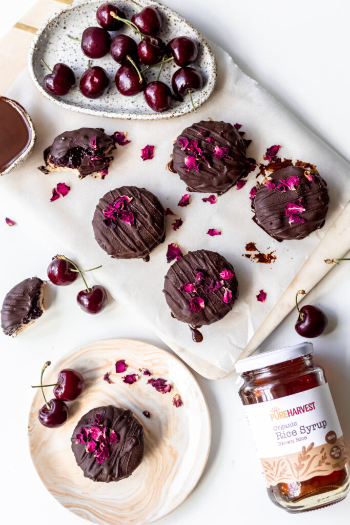 chocolate-cherry-bites