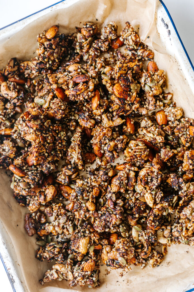 homemade-teriyaki-nut-clusters