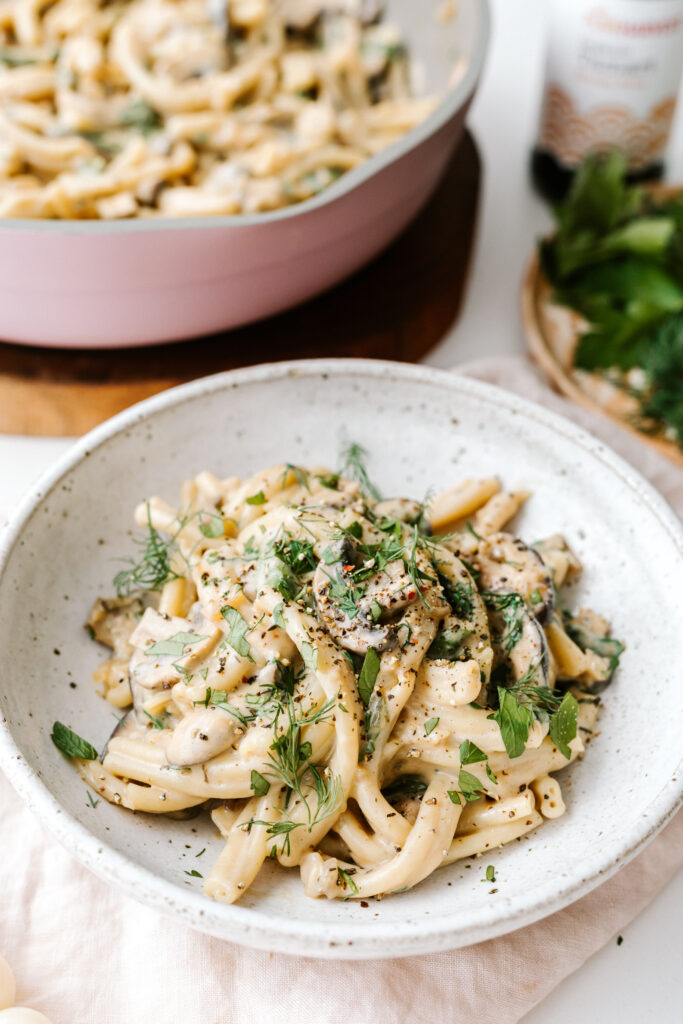 creamy-miso-mushroom-pasta