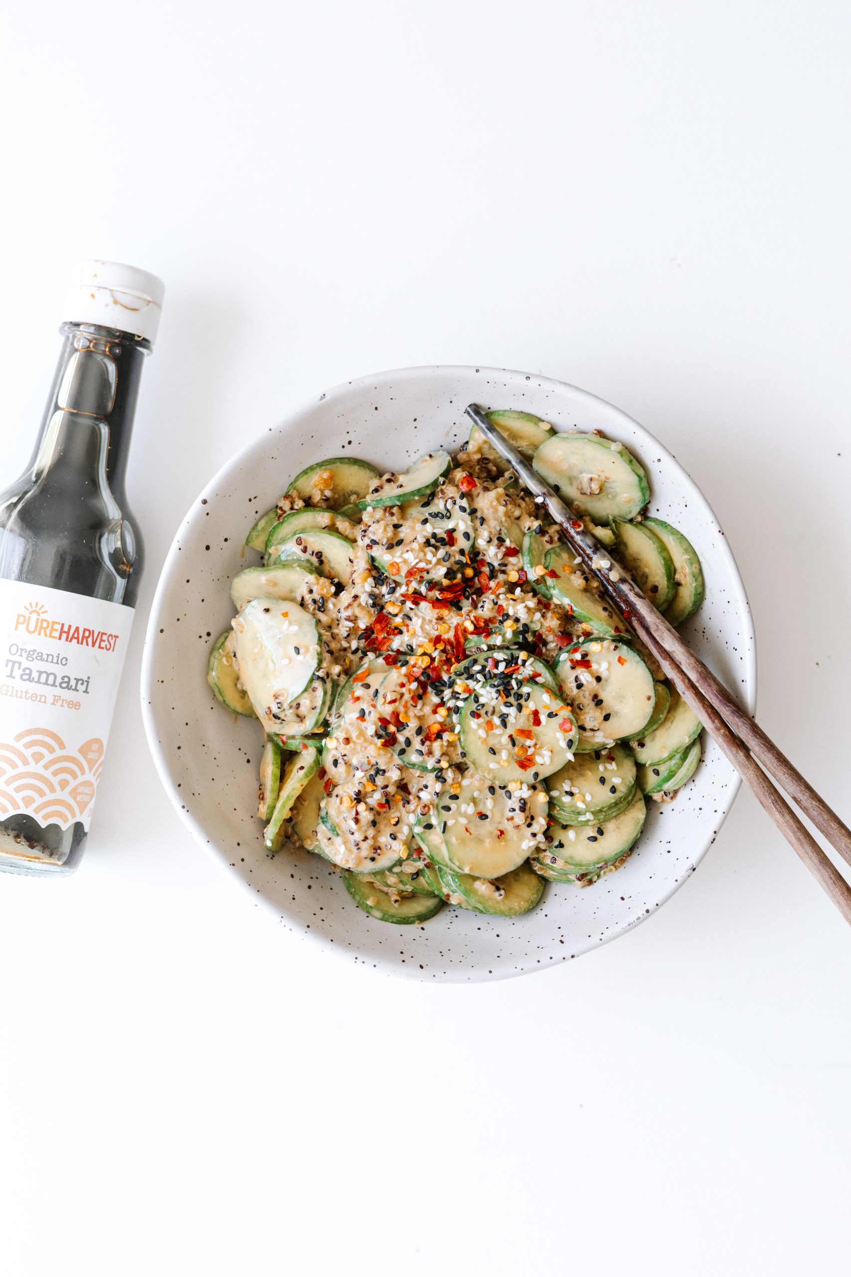 cucumber-quinoa-salad-with-spicy-tahini-dressing